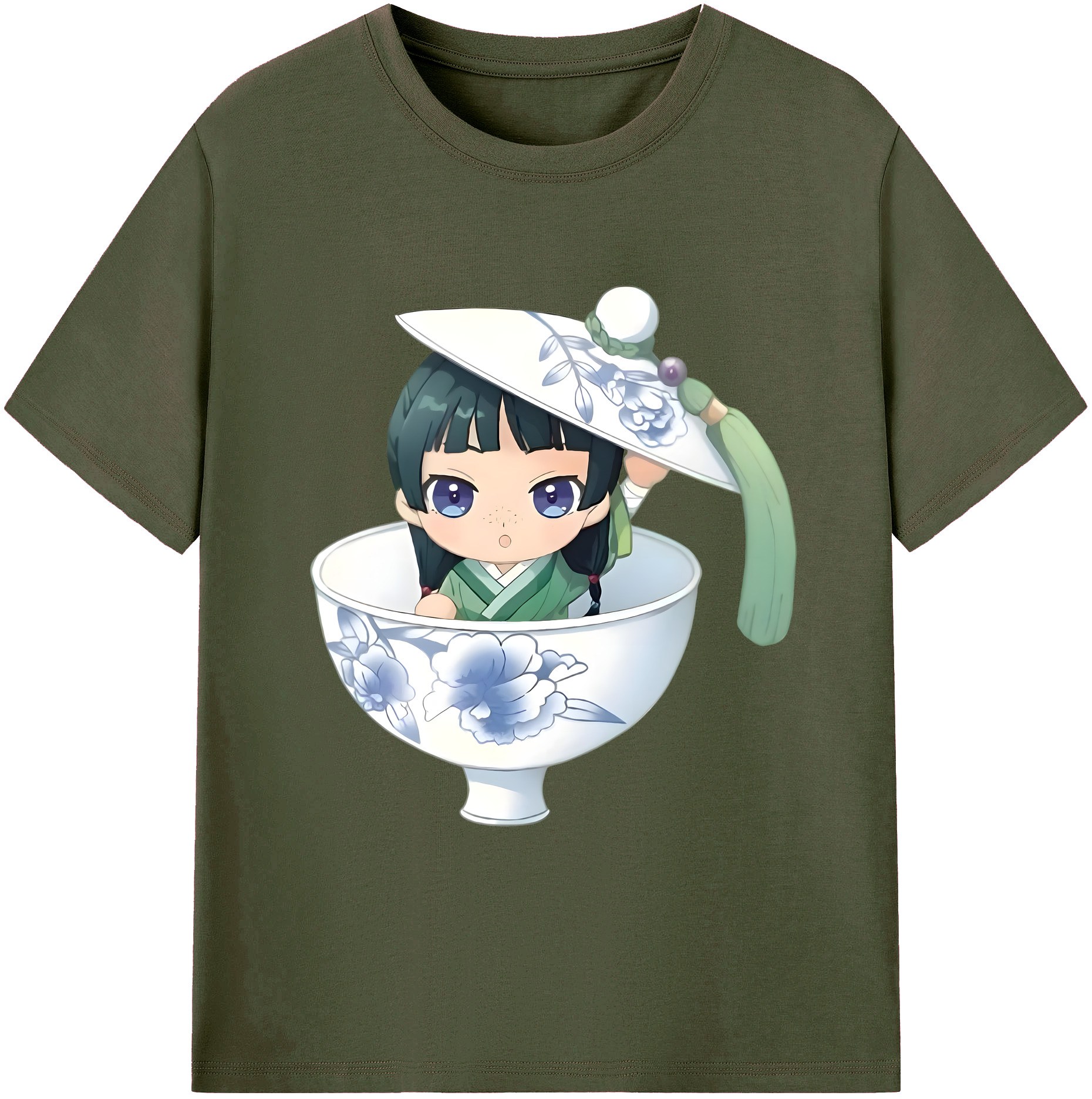 （画像用） 薬屋のひとりごと The Apothecary Diaries 綿100％ メンズ半袖Tシャツ｜肌触りやわらか＆通気性